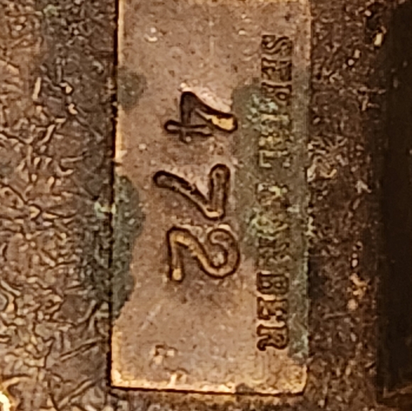 Vintage, 1981, Deer Buck Brass Belt Buckle the Great American Buckle, Chicago - Picture 7 of 7